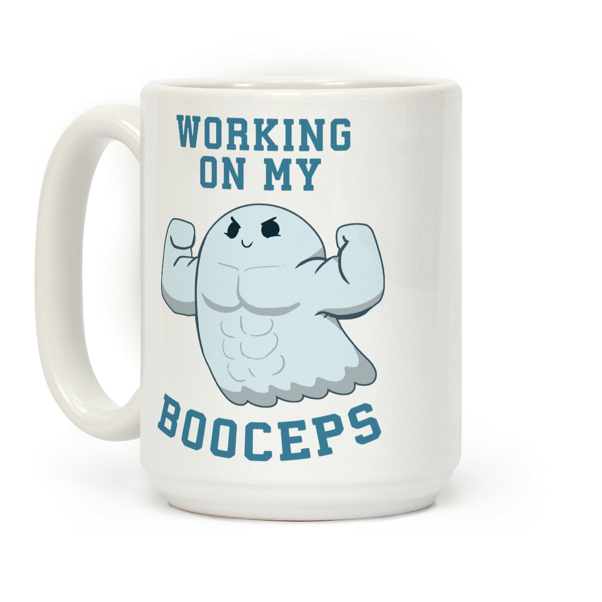 Working on my Booceps! Coffee Mug