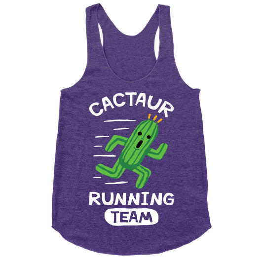 Cactaur Running Team Racerback Tank