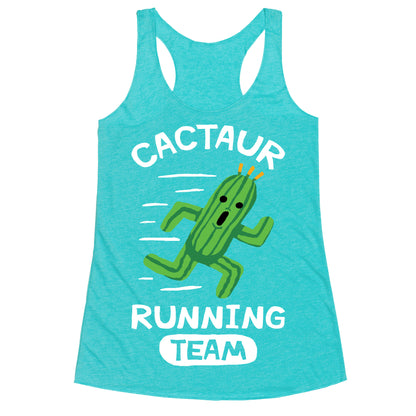 Cactaur Running Team Racerback Tank