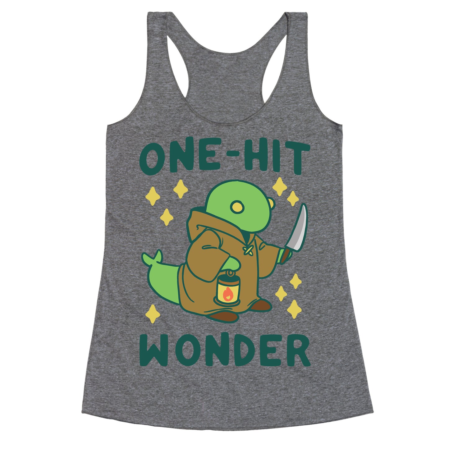 One Hit Wonder - Tonberry Racerback Tank