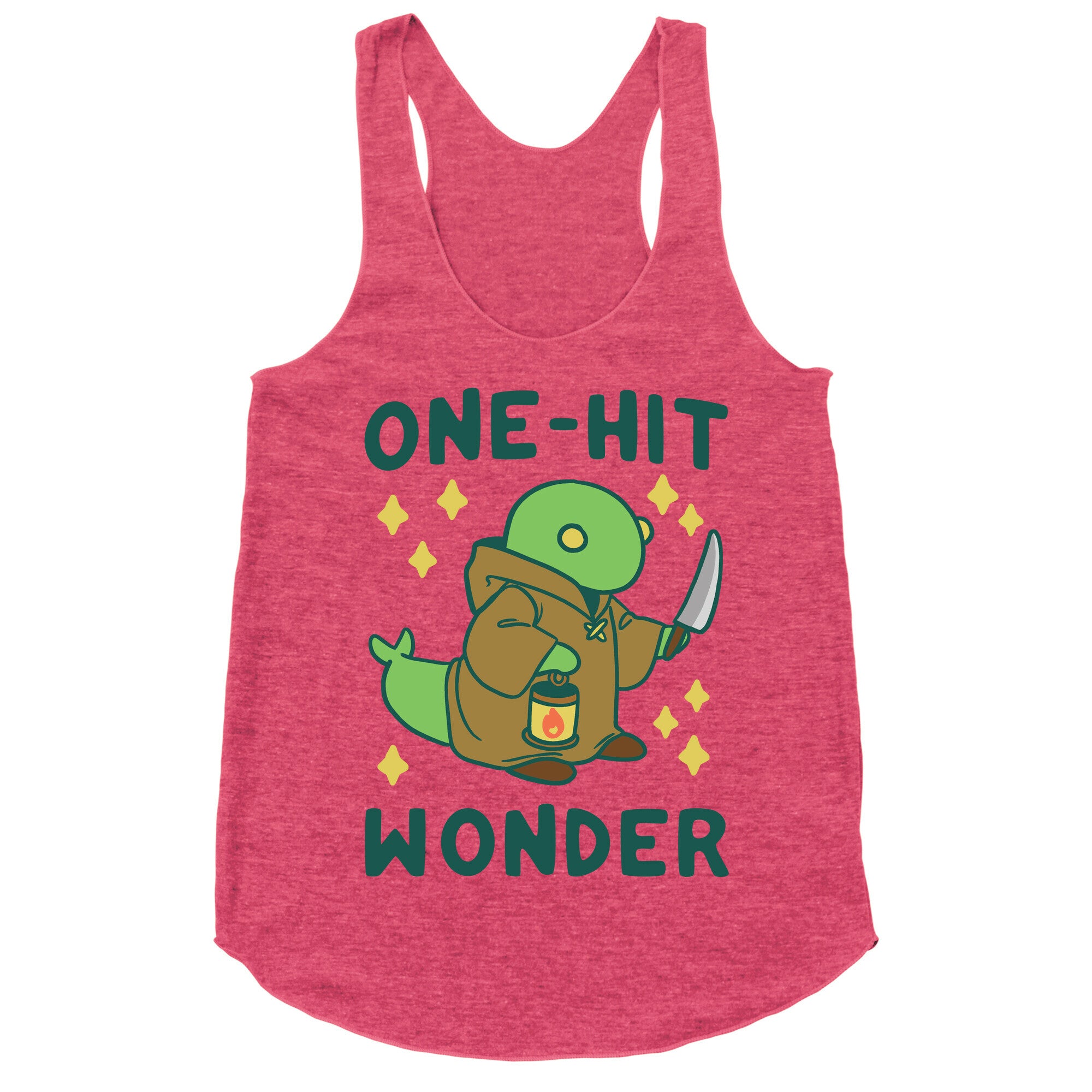 One Hit Wonder - Tonberry Racerback Tank