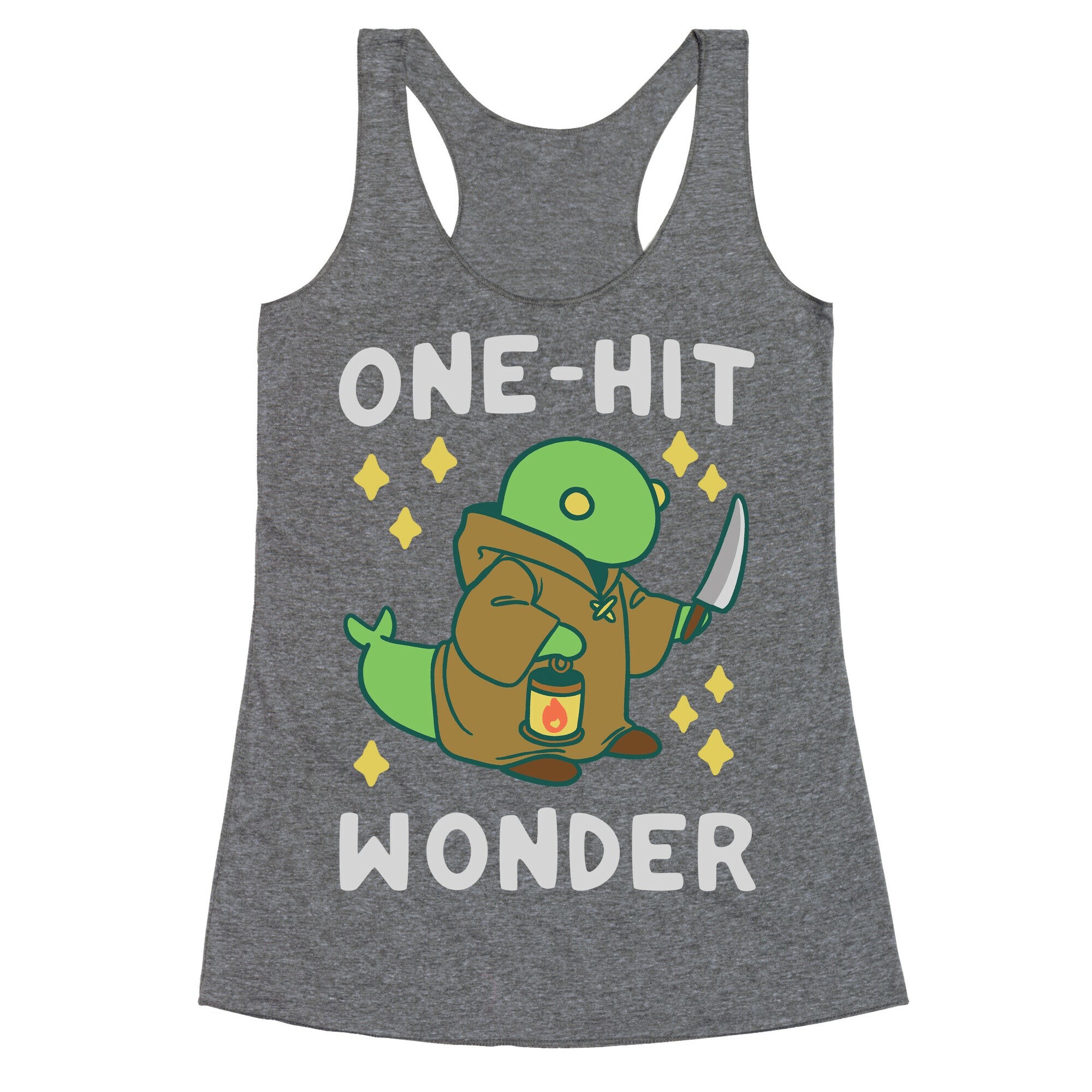One Hit Wonder - Tonberry Racerback Tank