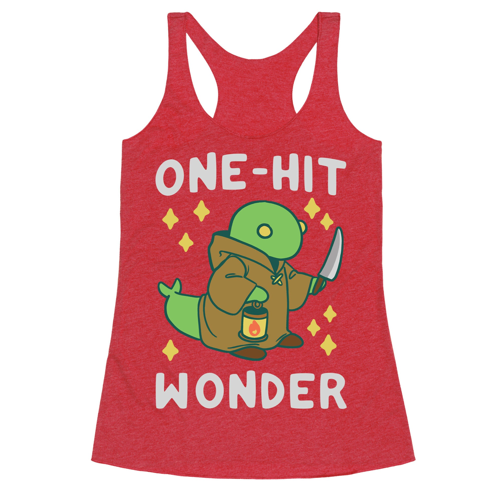 One Hit Wonder - Tonberry Racerback Tank