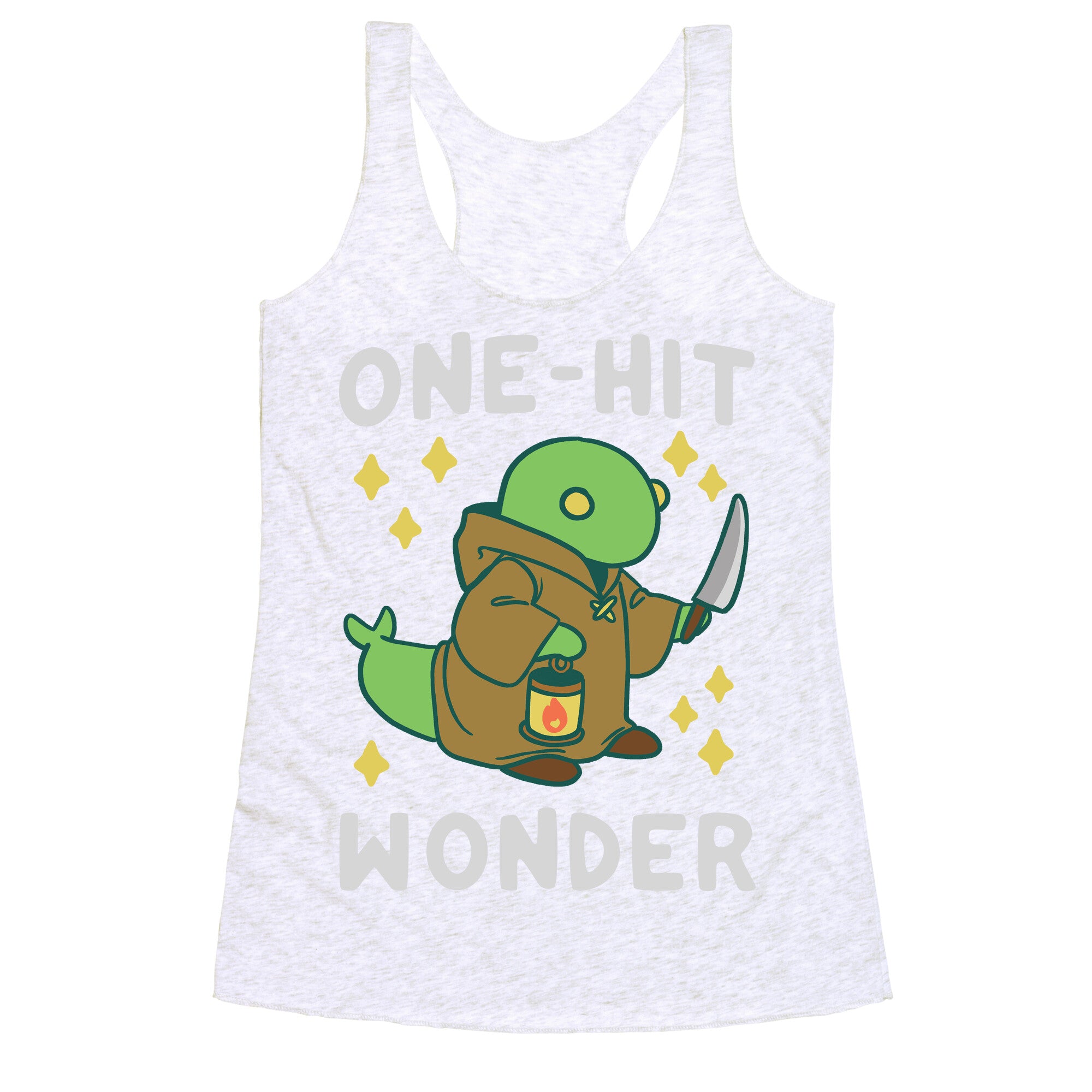 One Hit Wonder - Tonberry Racerback Tank