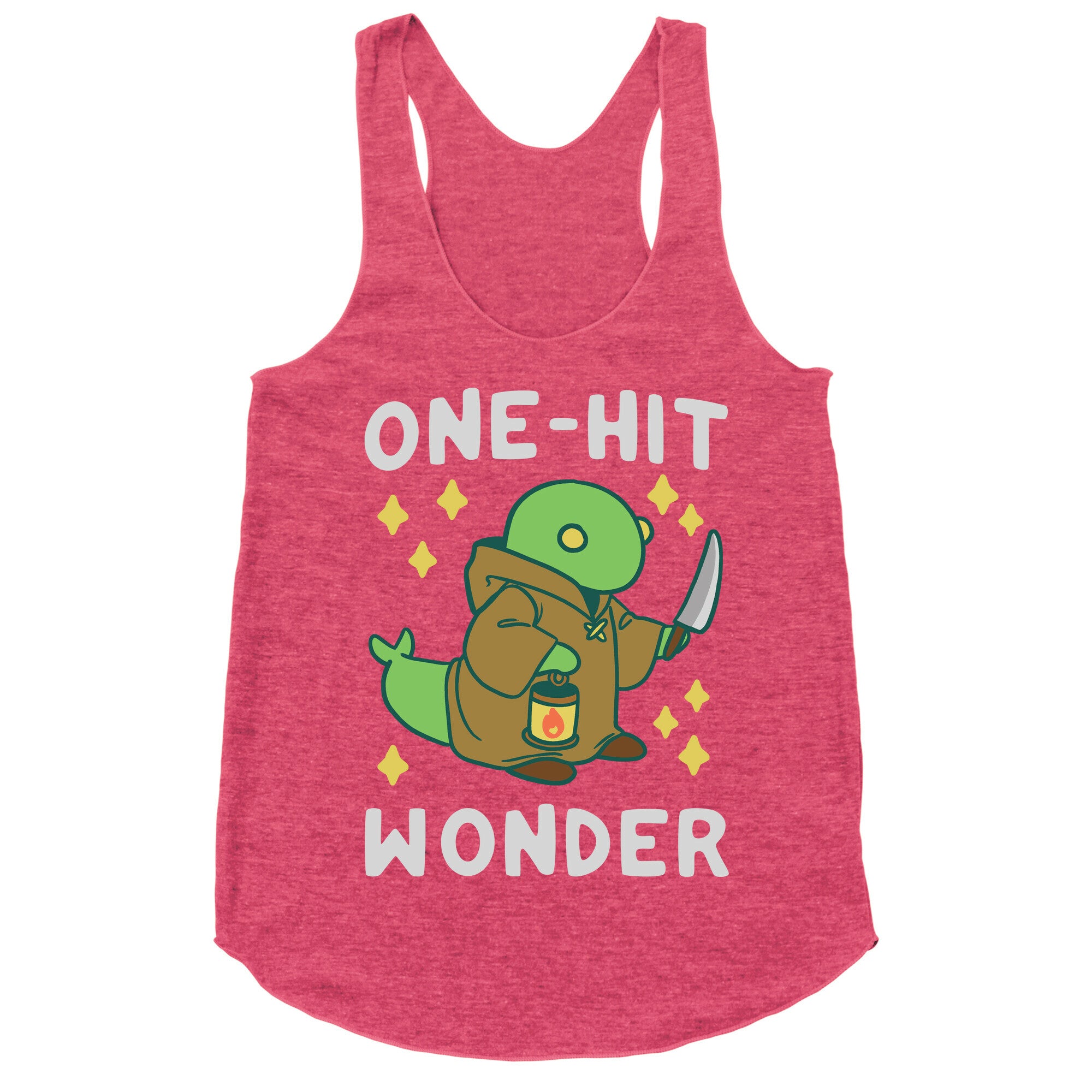 One Hit Wonder - Tonberry Racerback Tank