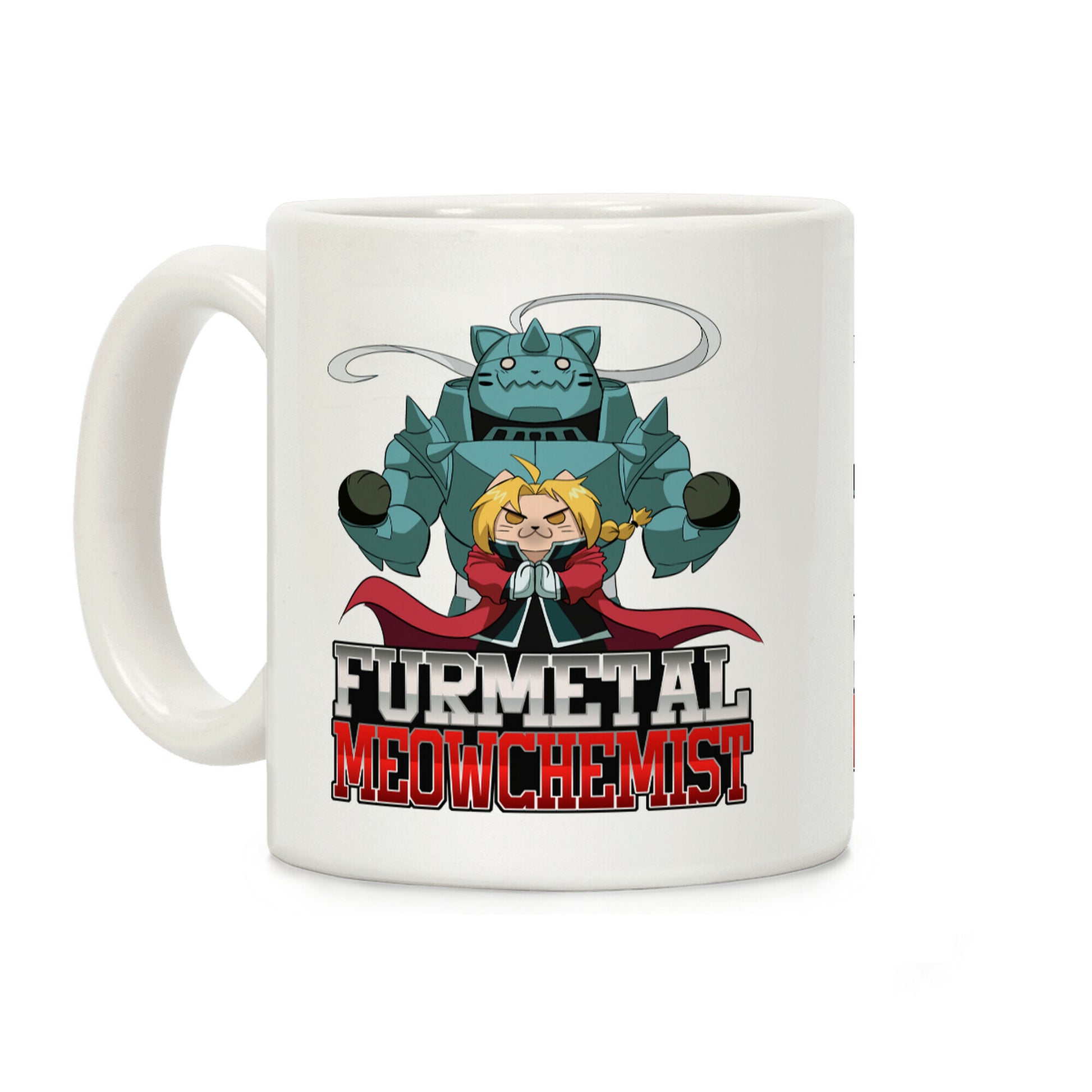 Furmetal Meowchemist Coffee Mug