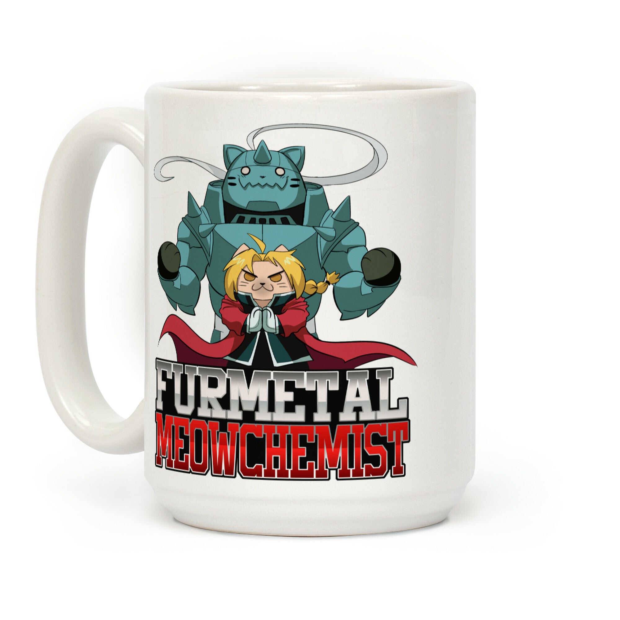 Furmetal Meowchemist Coffee Mug