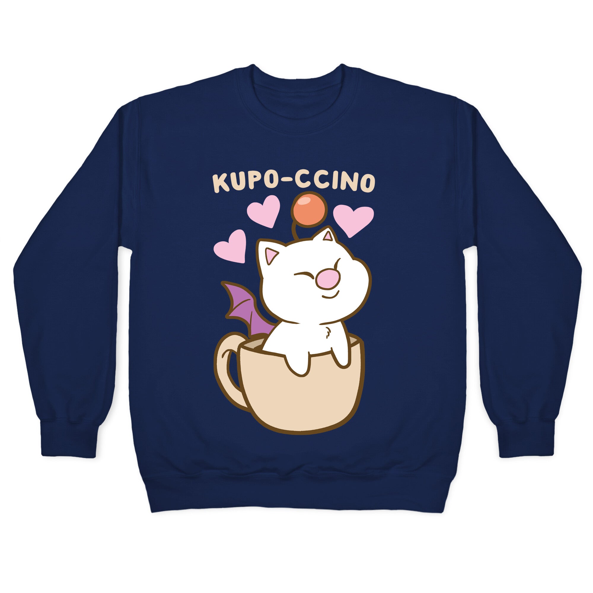 Kupo-ccino - Moogle Crewneck Sweatshirt