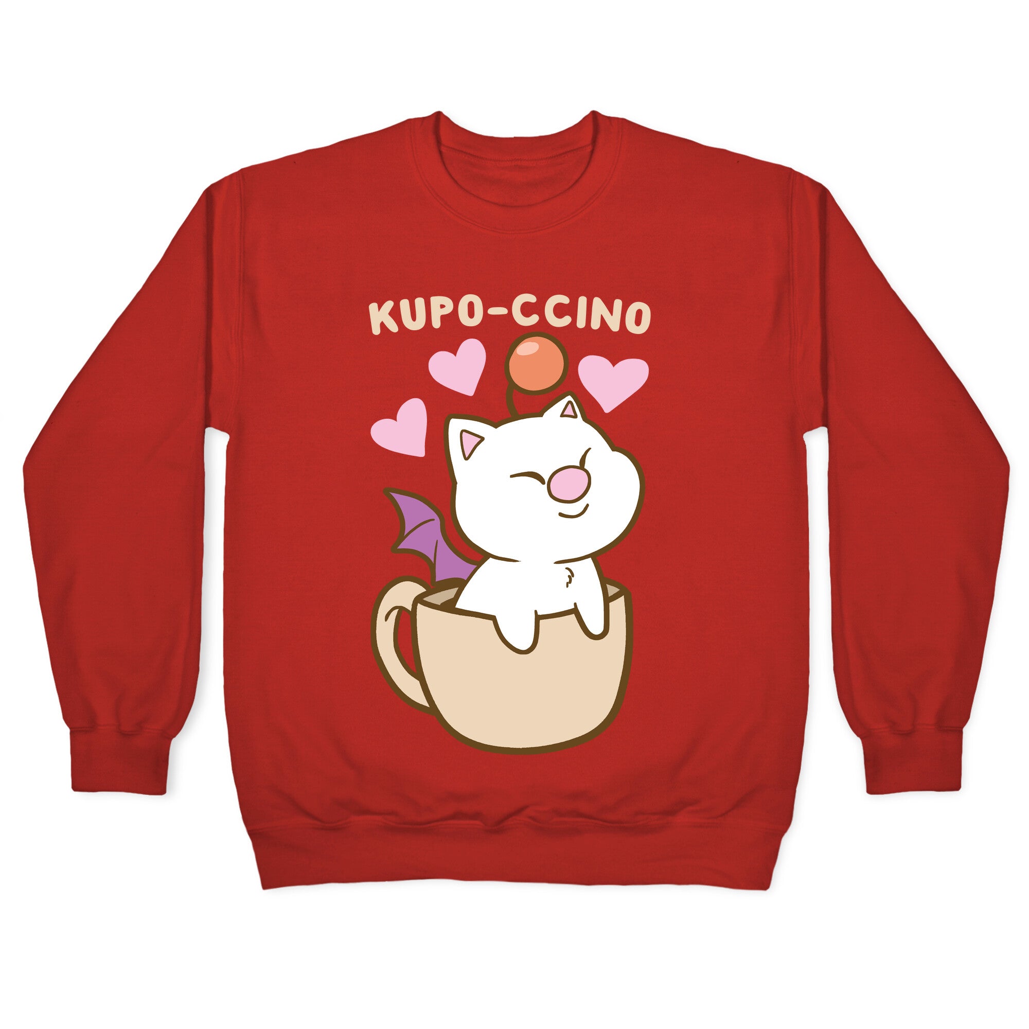 Kupo-ccino - Moogle Crewneck Sweatshirt