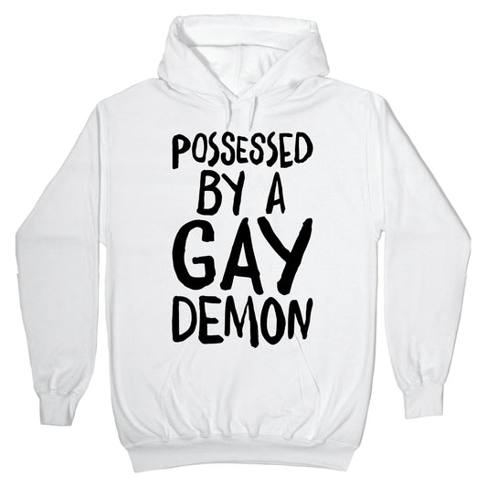 Possessed By A Gay Demon Hoodie