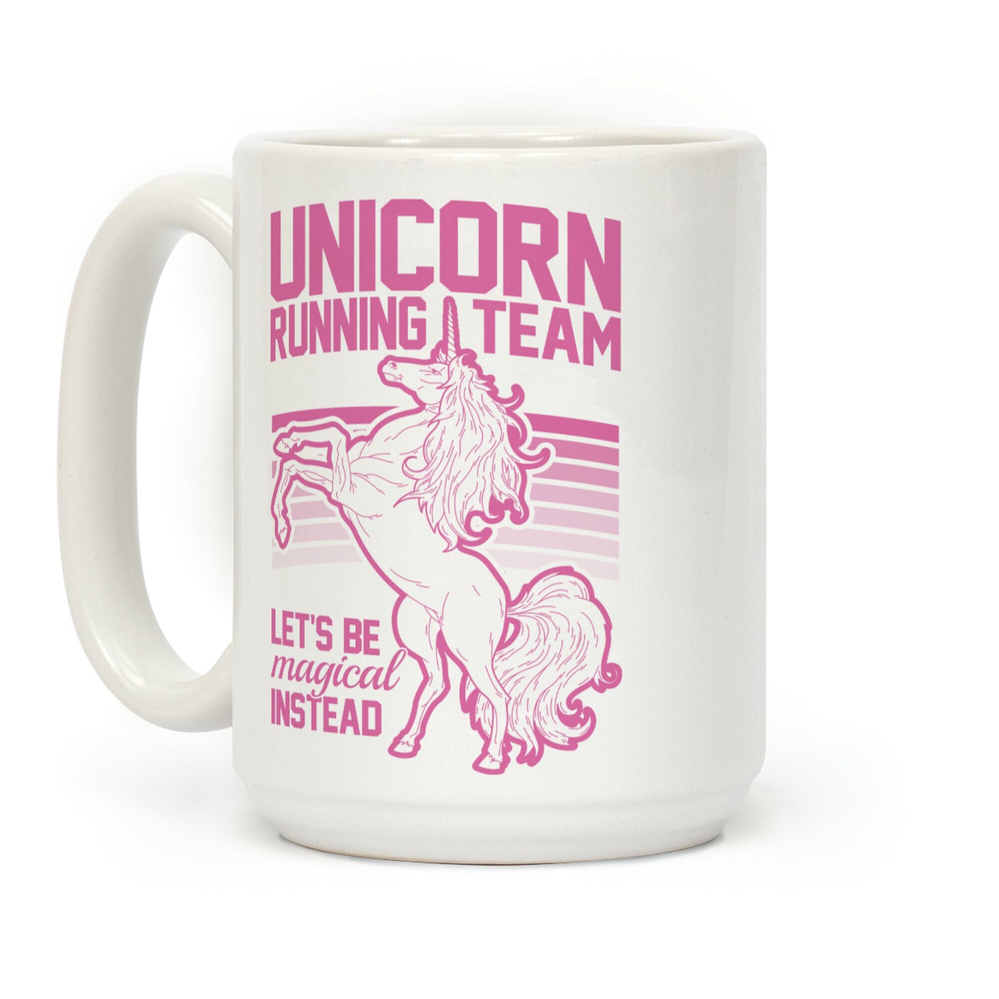 Unicorn Running Team Coffee Mug