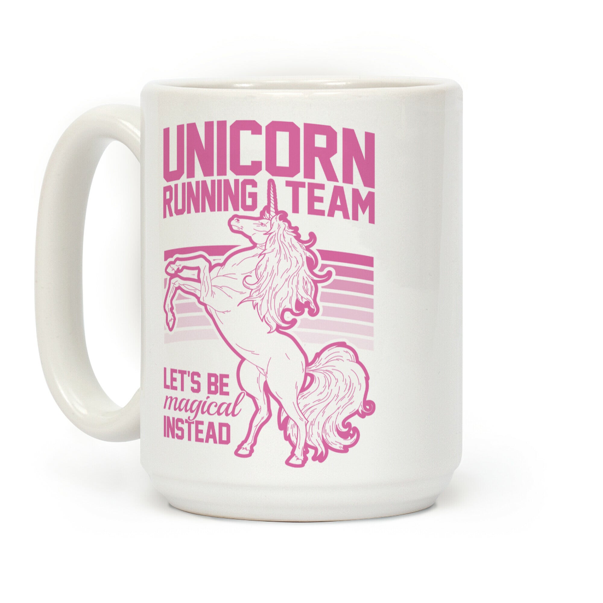 Unicorn Running Team Coffee Mug