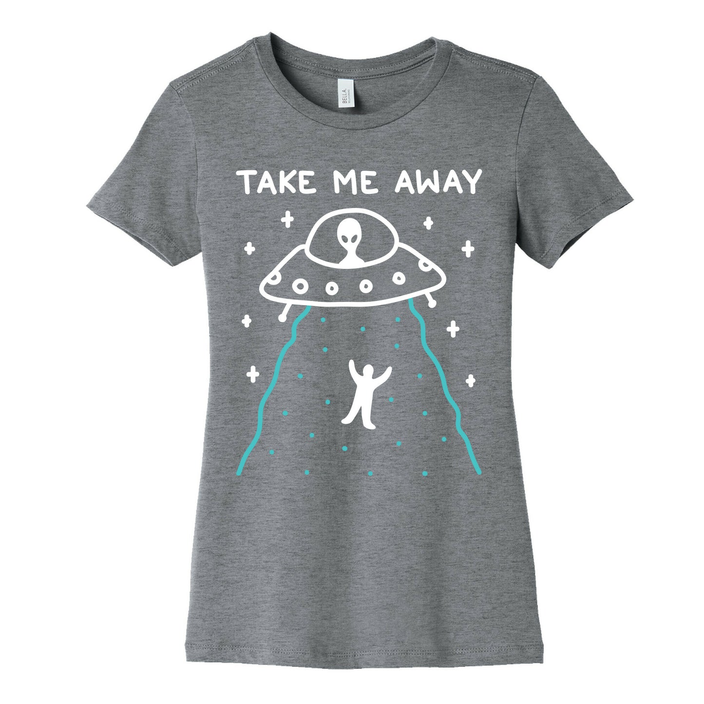 Take Me Away UFO Women's Cotton Tee