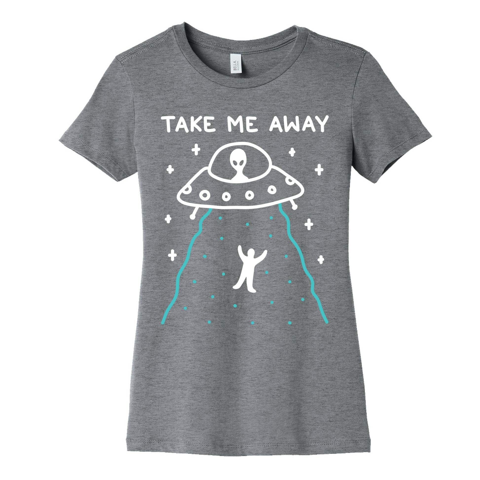 Take Me Away UFO Women's Cotton Tee