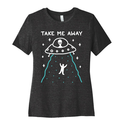 Take Me Away UFO Women's Cotton Tee