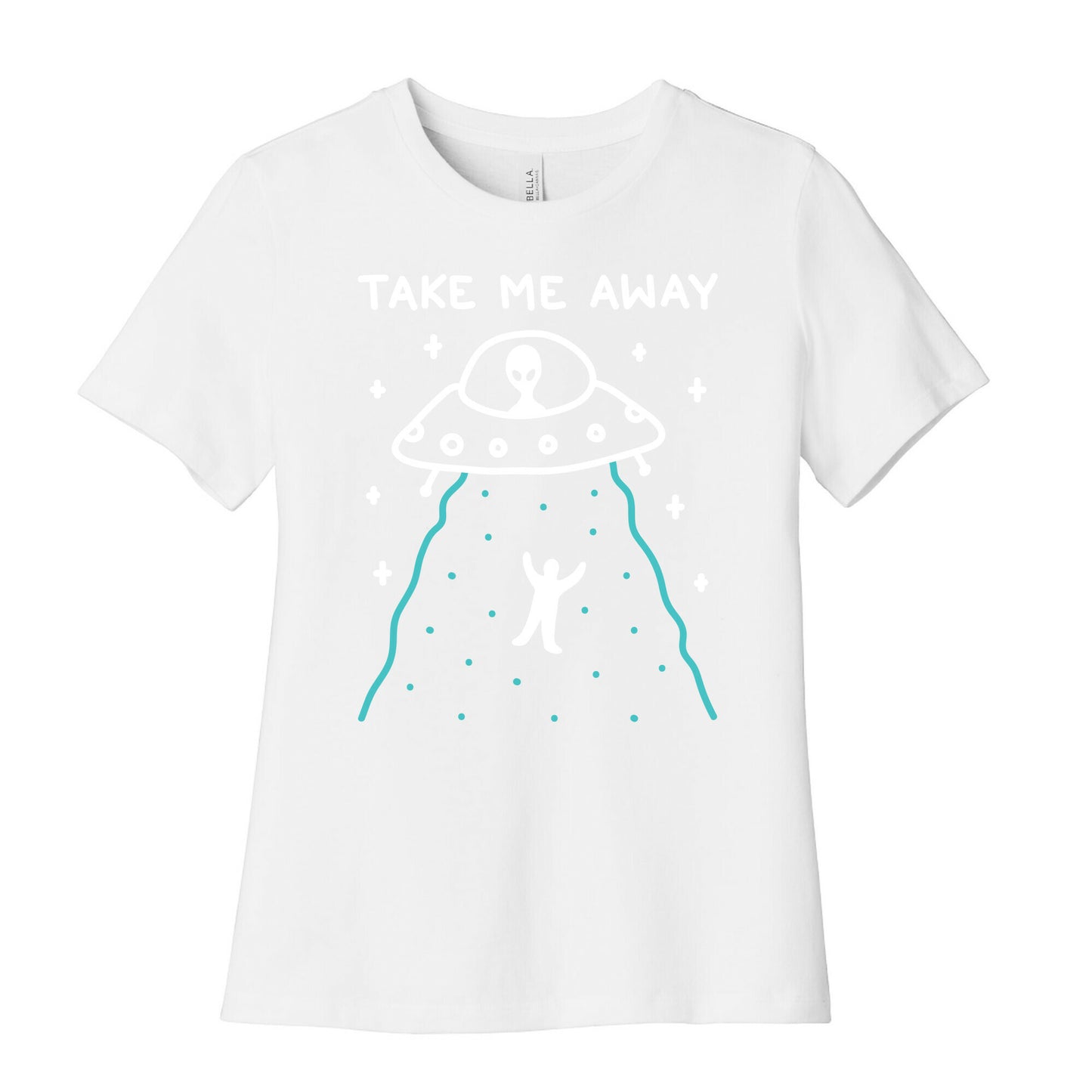 Take Me Away UFO Women's Cotton Tee