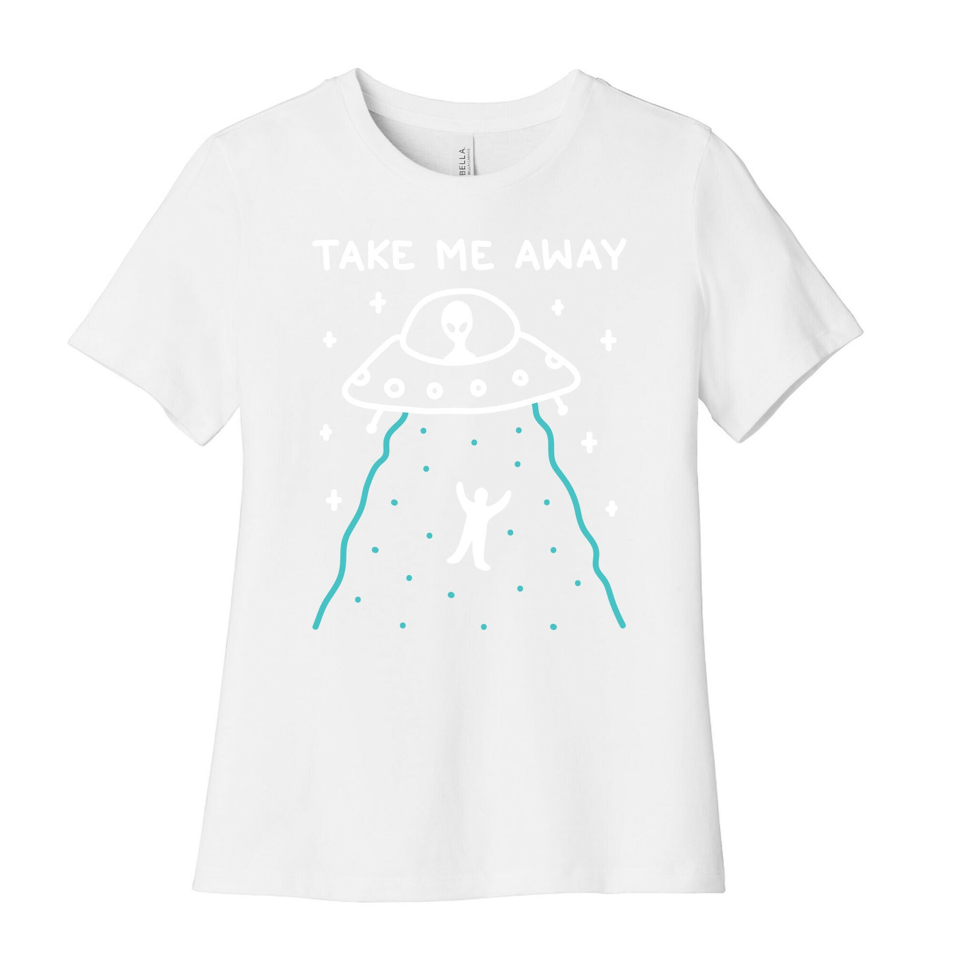 Take Me Away UFO Women's Cotton Tee