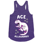 Ace Allosaurus  Racerback Tank