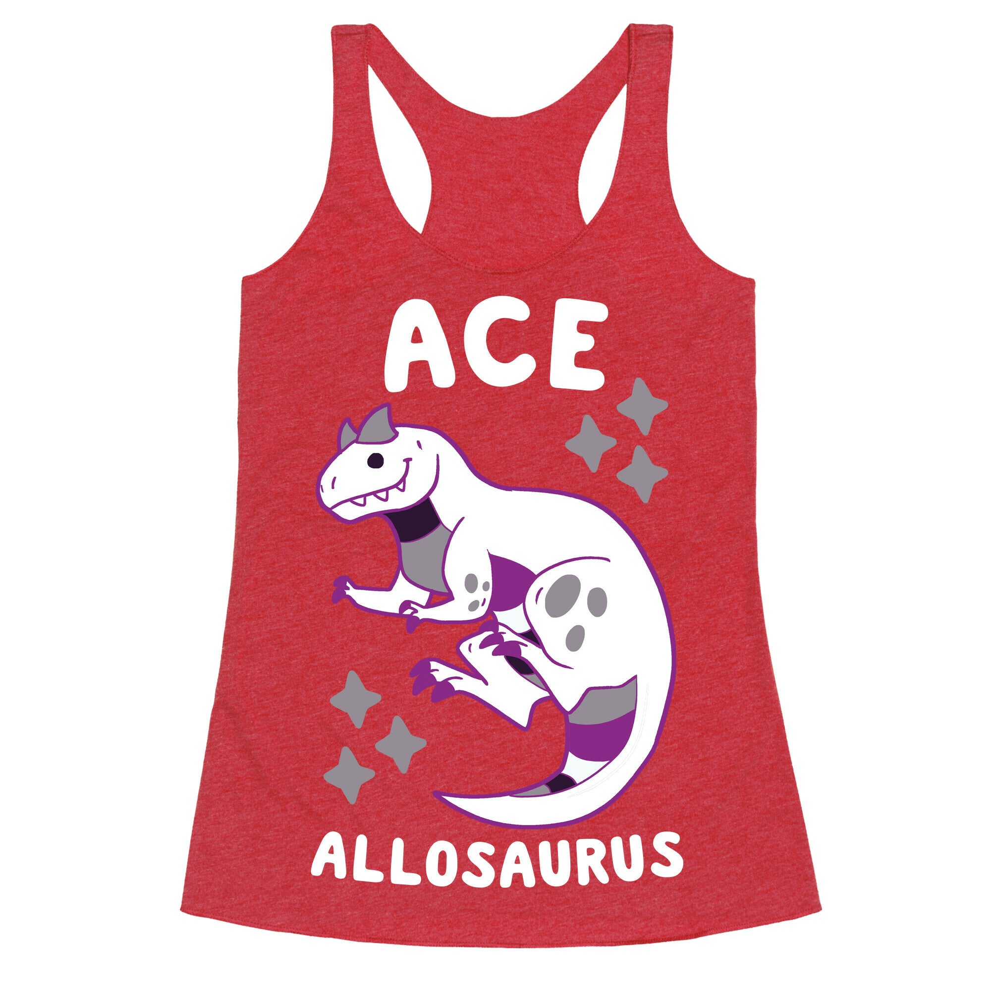 Ace Allosaurus  Racerback Tank