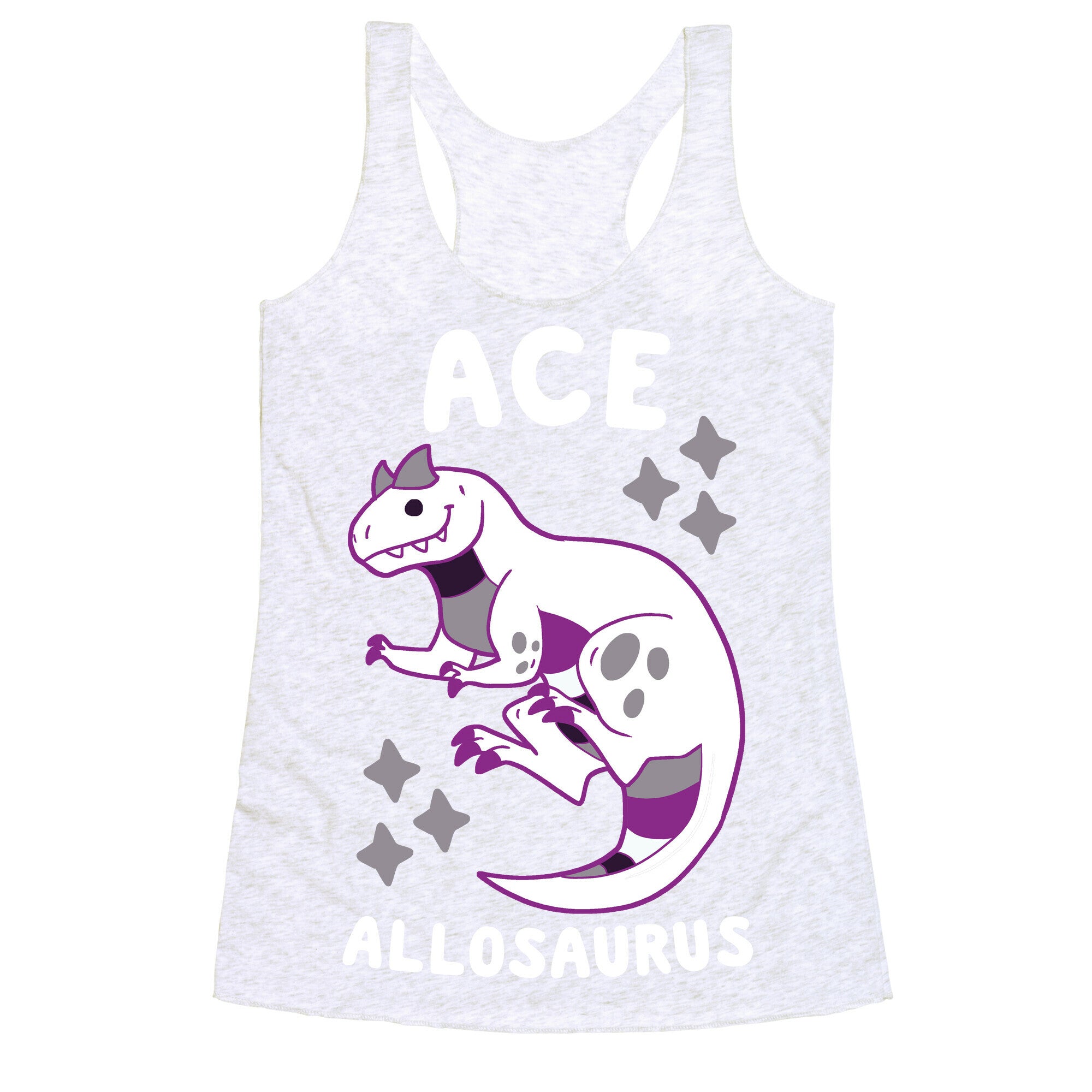 Ace Allosaurus  Racerback Tank