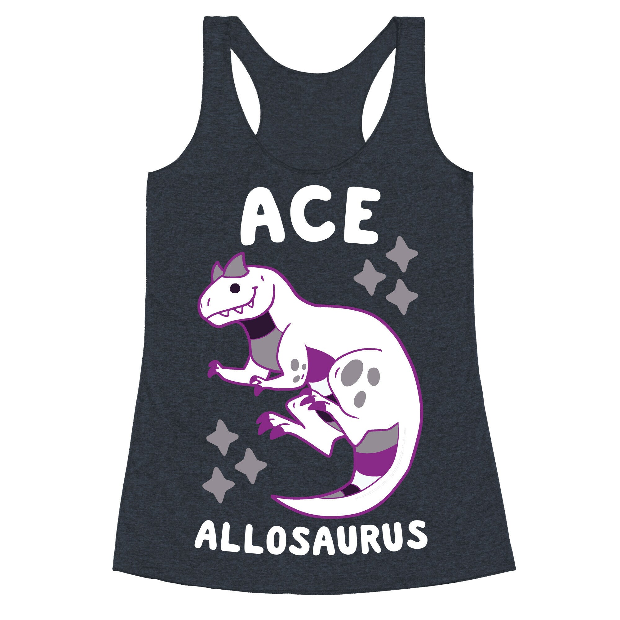 Ace Allosaurus  Racerback Tank