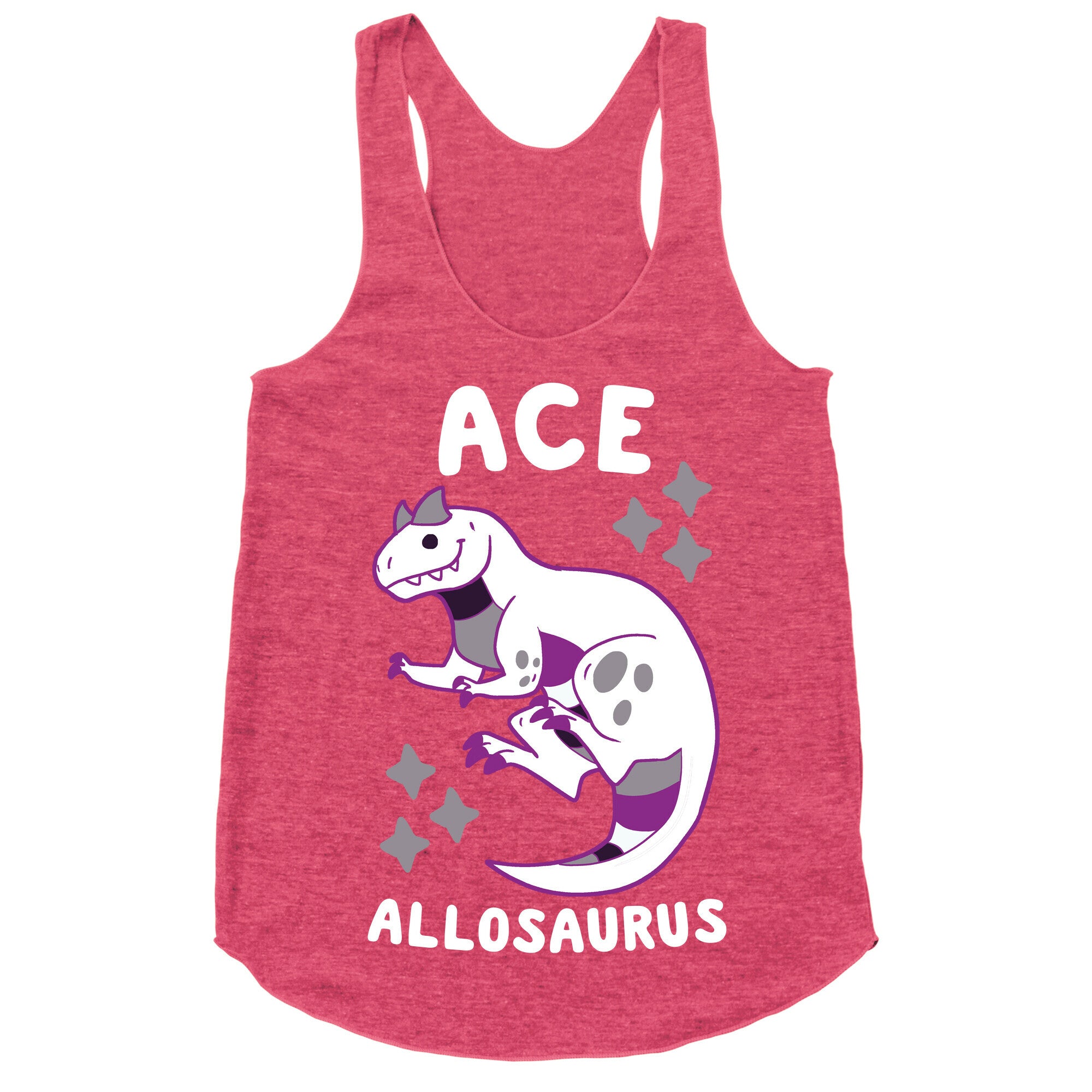 Ace Allosaurus  Racerback Tank