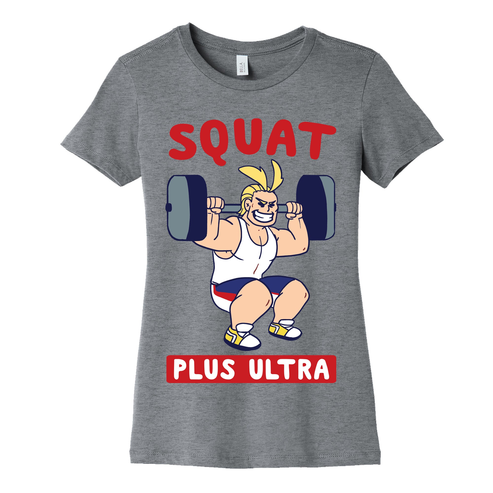Squat Plus Ultra - All Might Women's Cotton Tee