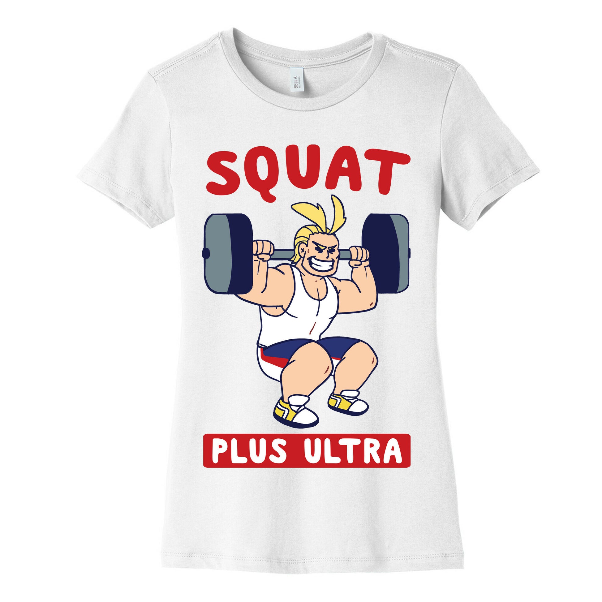 Squat Plus Ultra - All Might Women's Cotton Tee