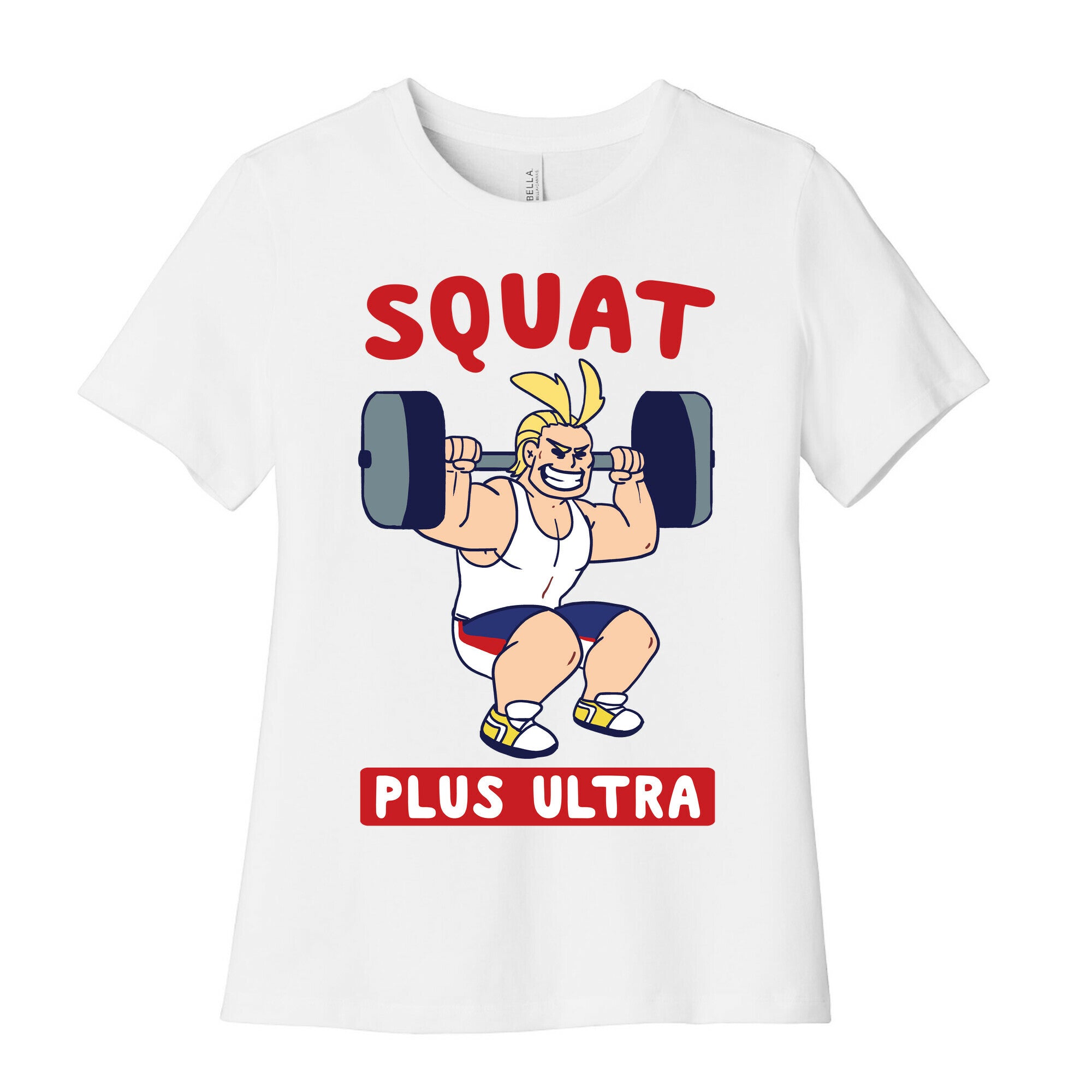 Squat Plus Ultra - All Might Women's Cotton Tee