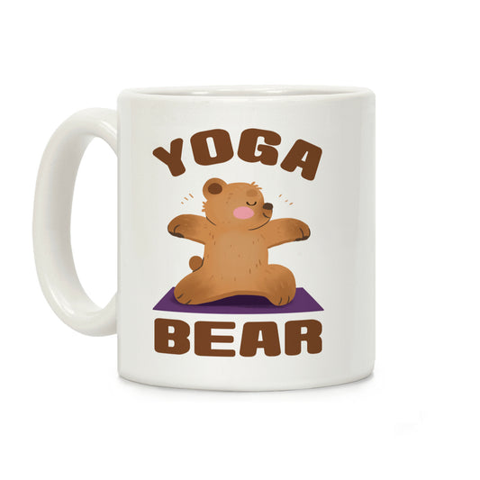 Yoga Bear Coffee Mug