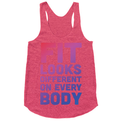Fit Looks Different On Every Body Racerback Tank