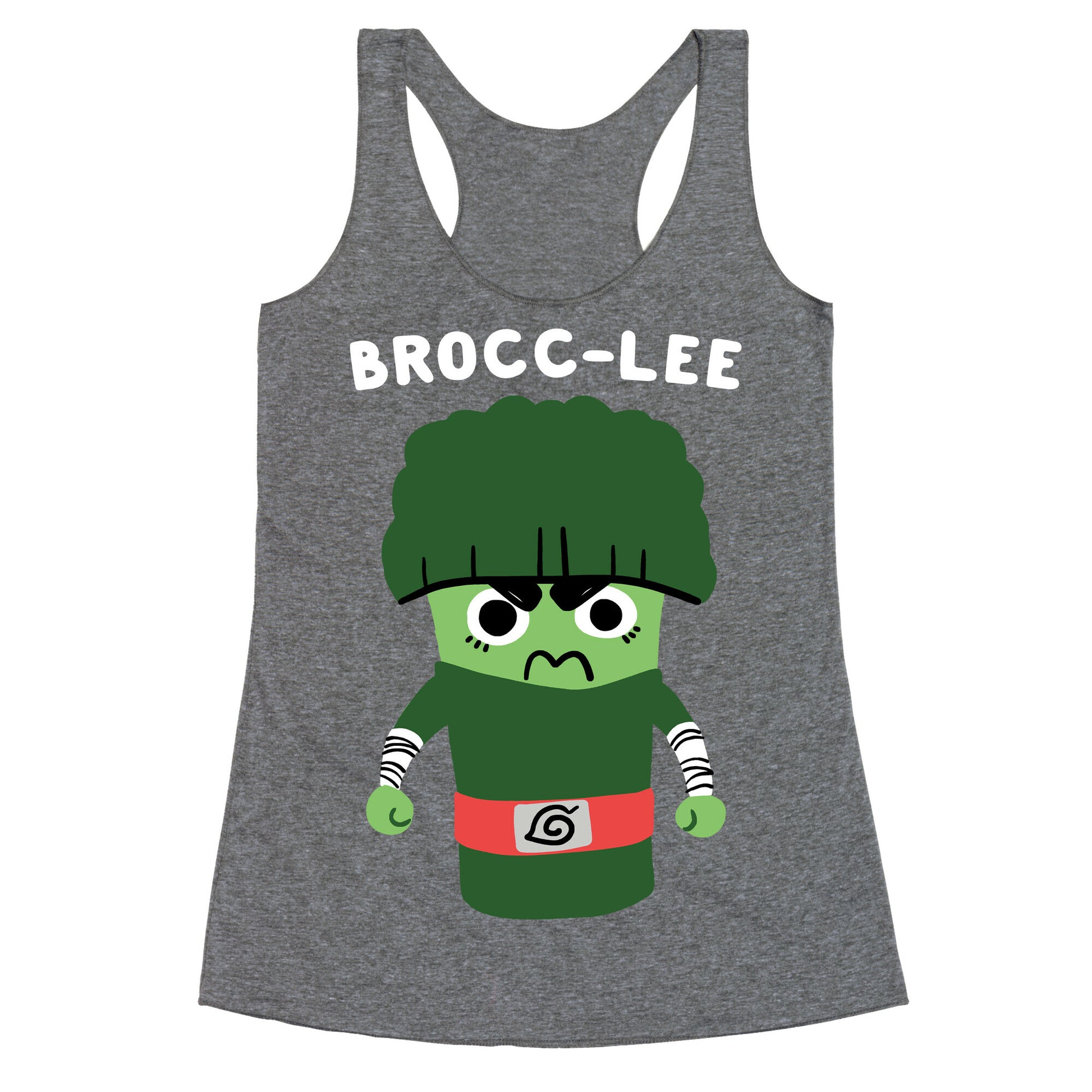 Brocc-Lee - Rock Lee Racerback Tank
