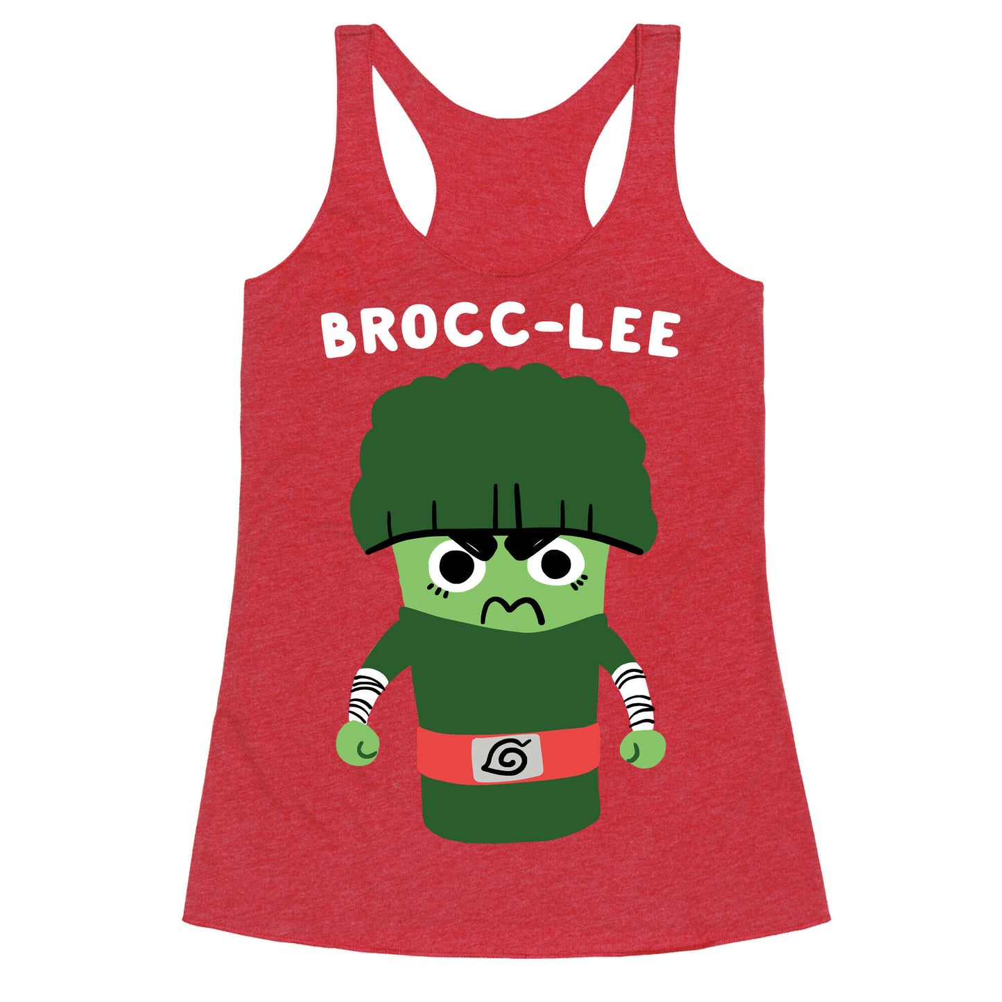 Brocc-Lee - Rock Lee Racerback Tank