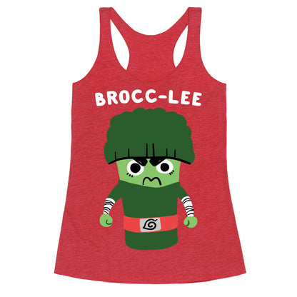 Brocc-Lee - Rock Lee Racerback Tank