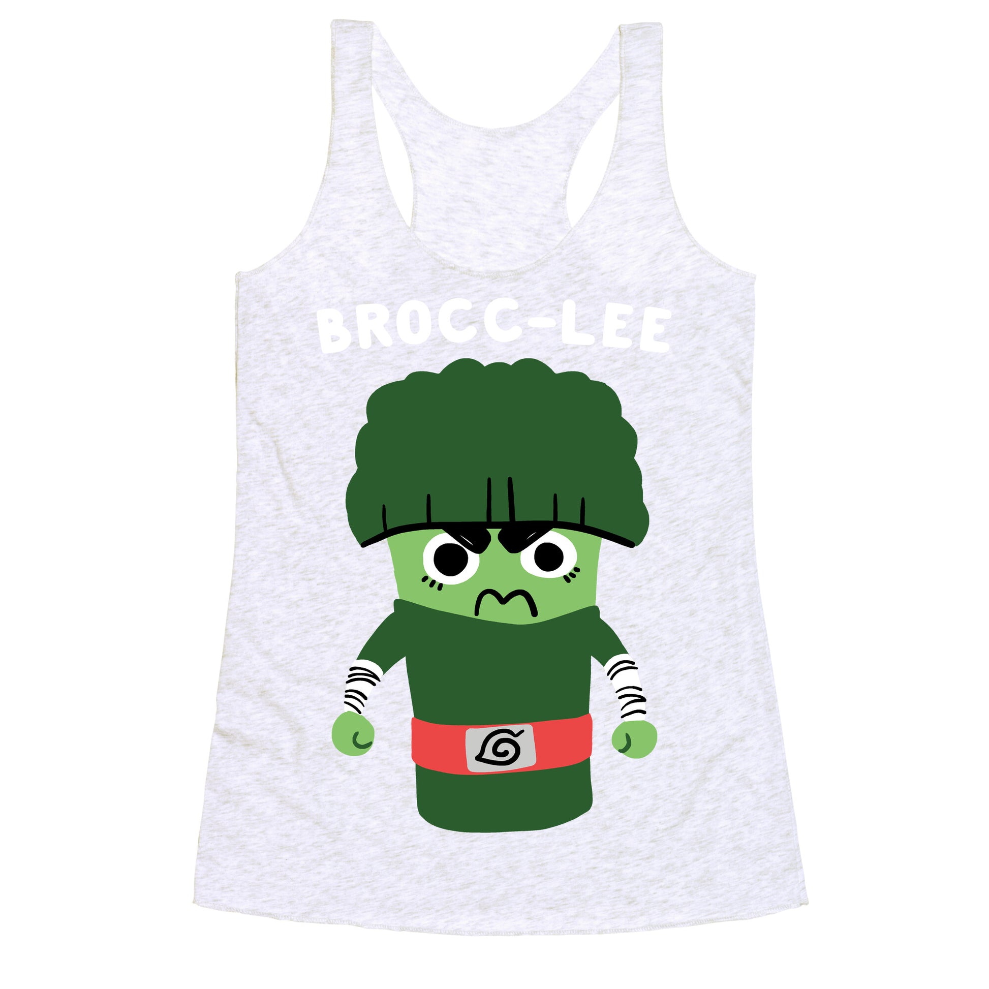 Brocc-Lee - Rock Lee Racerback Tank