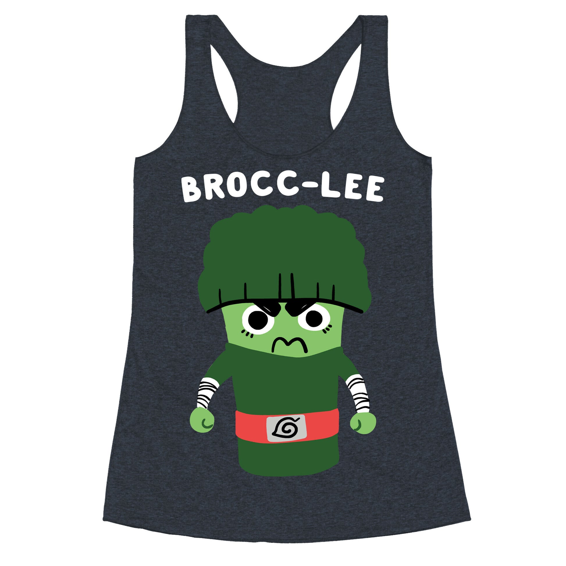 Brocc-Lee - Rock Lee Racerback Tank