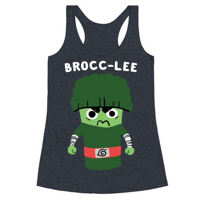 Brocc-Lee - Rock Lee Racerback Tank