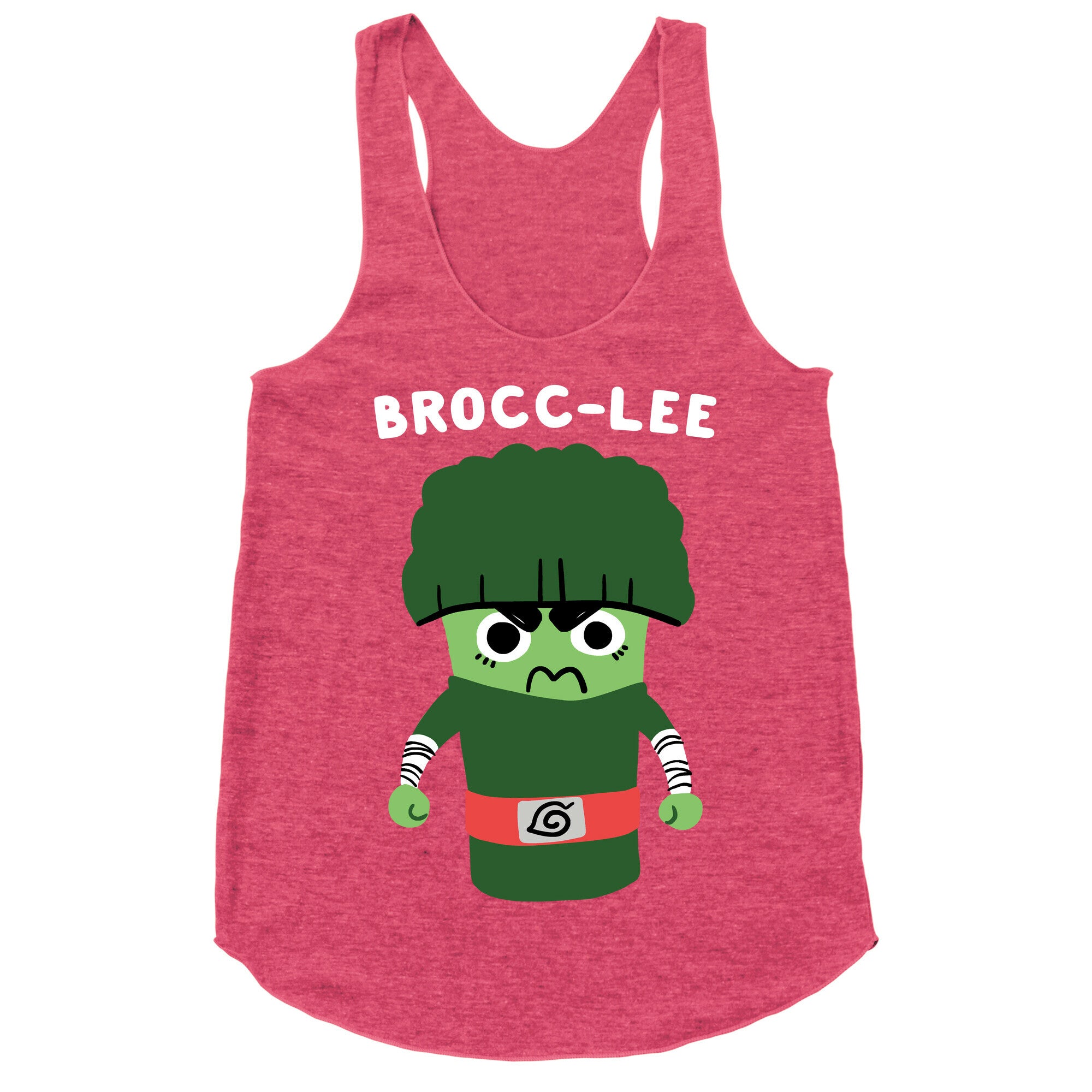Brocc-Lee - Rock Lee Racerback Tank