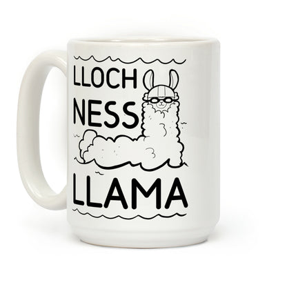Loch Ness Llama Coffee Mug