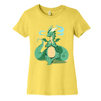 Dragon At Peace Women's Cotton Tee