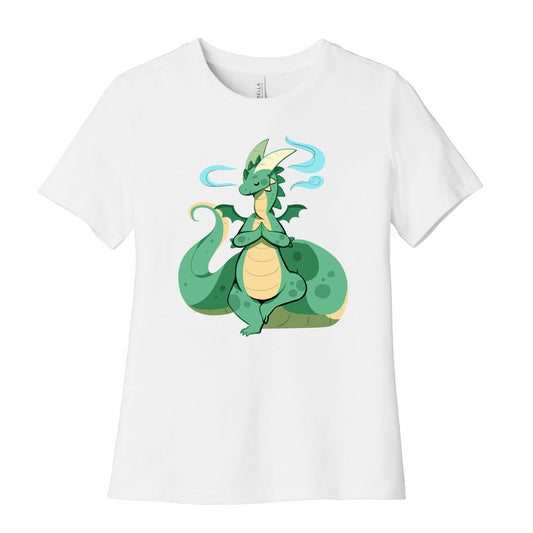 Dragon At Peace Women's Cotton Tee