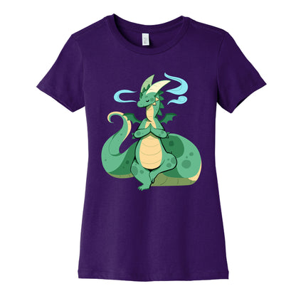 Dragon At Peace Women's Cotton Tee