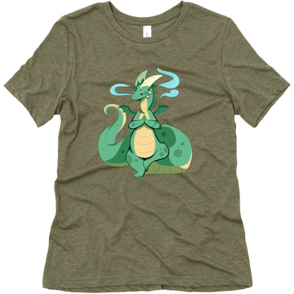 Dragon At Peace Women's Triblend Tee