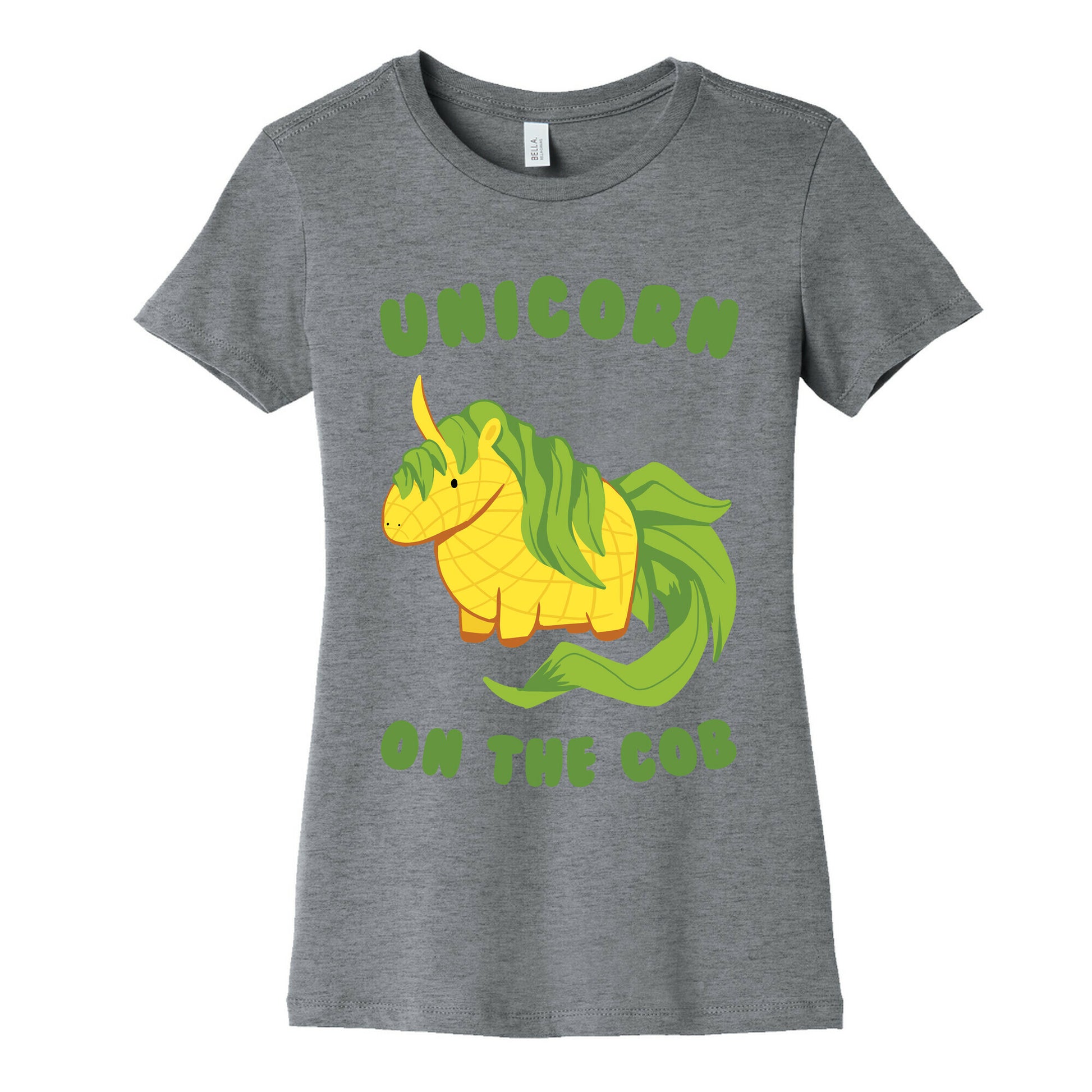 Unicorn On The Cob Women's Cotton Tee