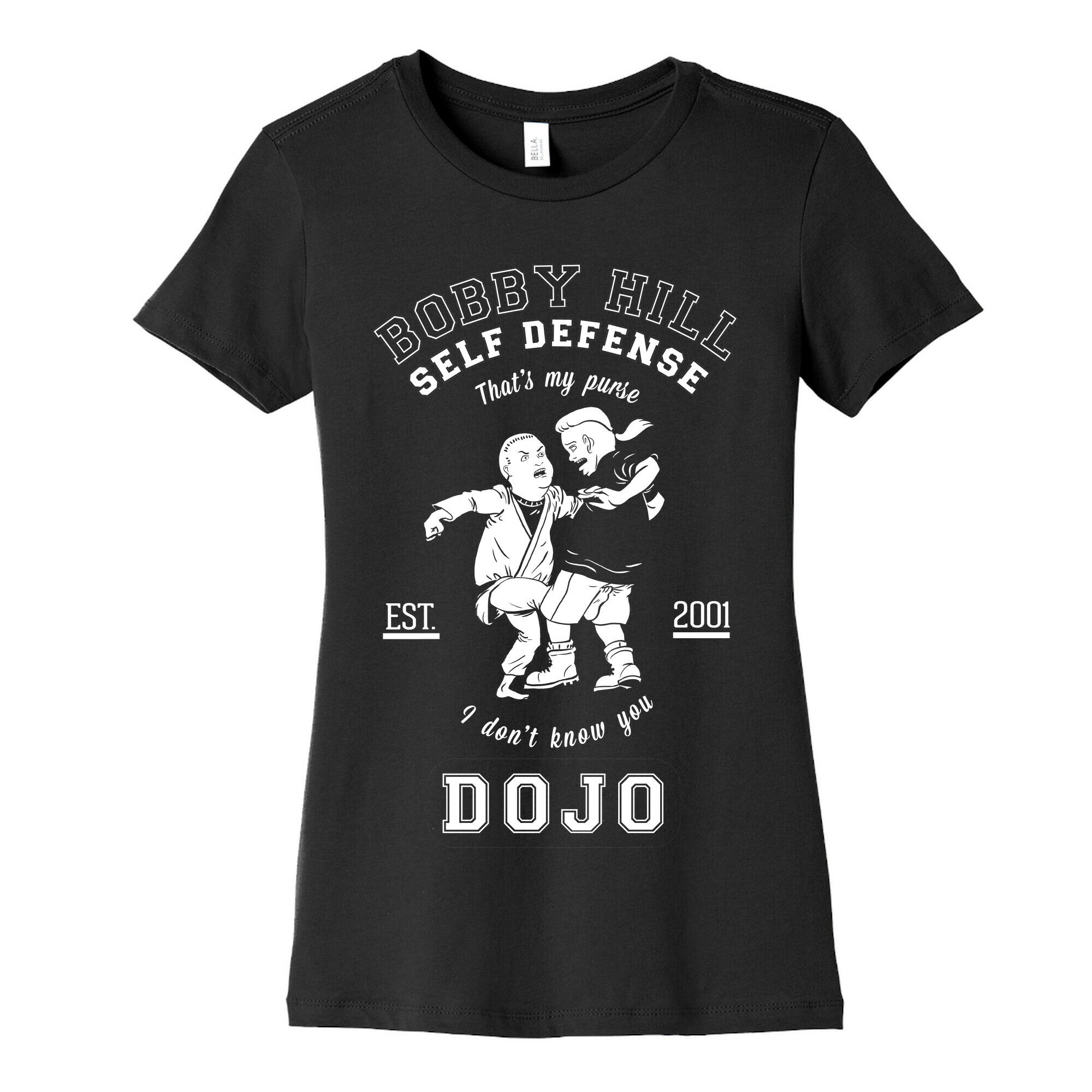 Bobby Hill Self Defense Dojo Women's Cotton Tee