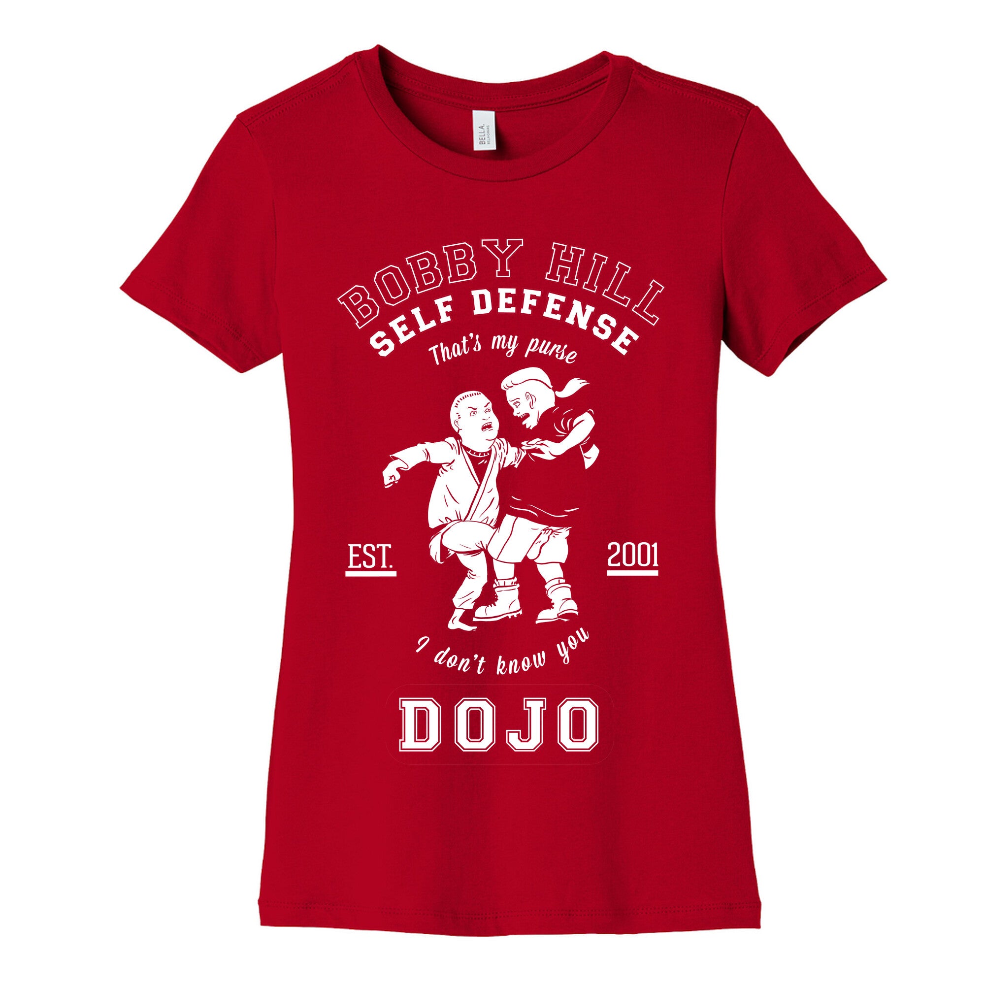 Bobby Hill Self Defense Dojo Women's Cotton Tee