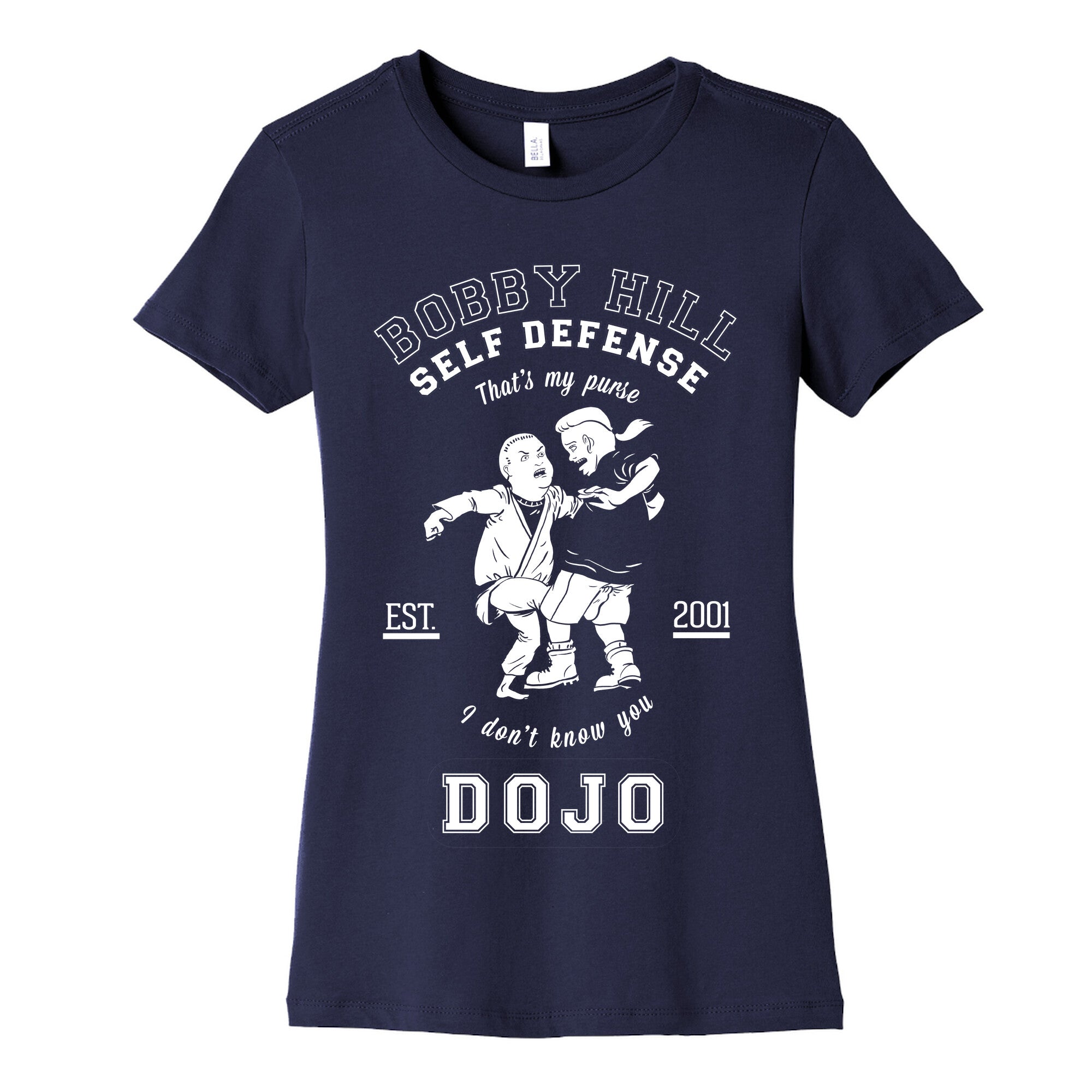 Bobby Hill Self Defense Dojo Women's Cotton Tee