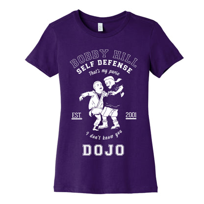 Bobby Hill Self Defense Dojo Women's Cotton Tee
