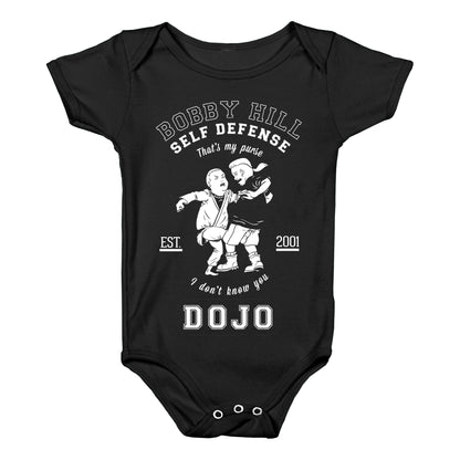 Bobby Hill Self Defense Dojo Baby One Piece