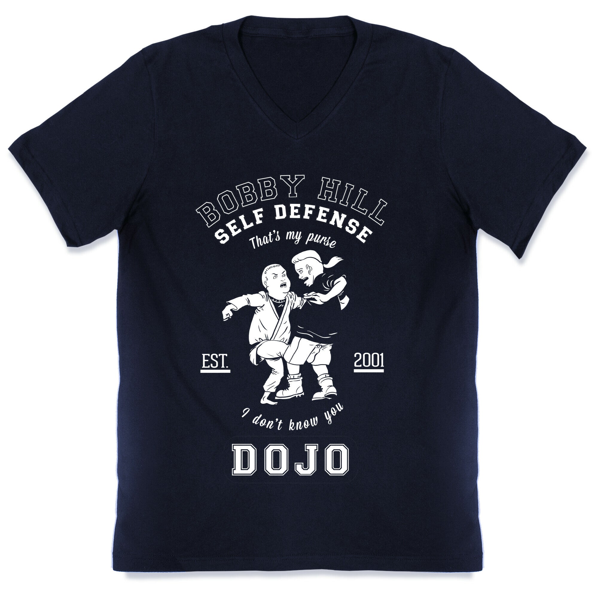 Bobby Hill Self Defense Dojo V-Neck